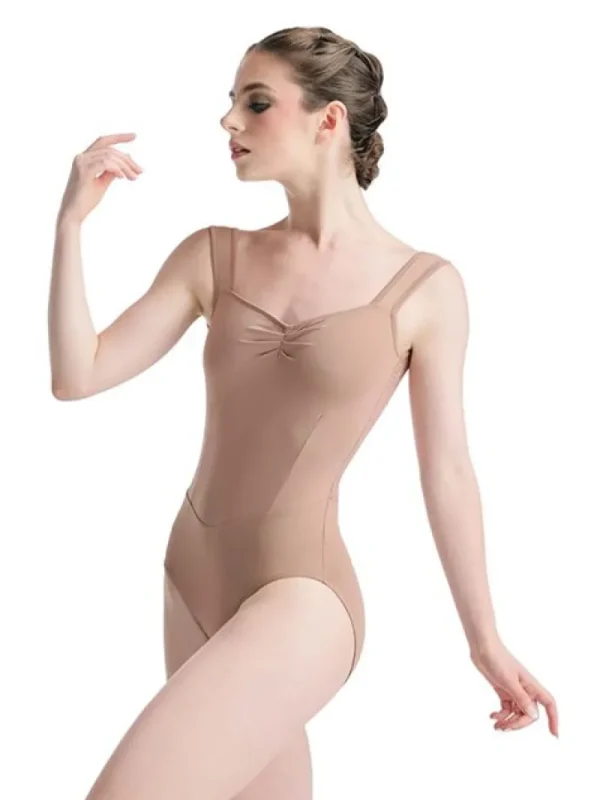 Dansebutikken Cafe au lait balletdragt m.bredde stropper Ballet Rosa>Dame Balletdragter Damer