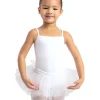 Dansebutikken Capezio hvid dragt og tutu skørt i et>Børn Balletkjole Piger