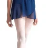 Dansebutikken Capezio navy chiffon wrap skirt>Dame Underdele Damer | Ballet Underdele Damer