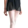 Dansebutikken Capezio sort chiffon wrap skirt>Dame Underdele Damer | Ballet Underdele Damer