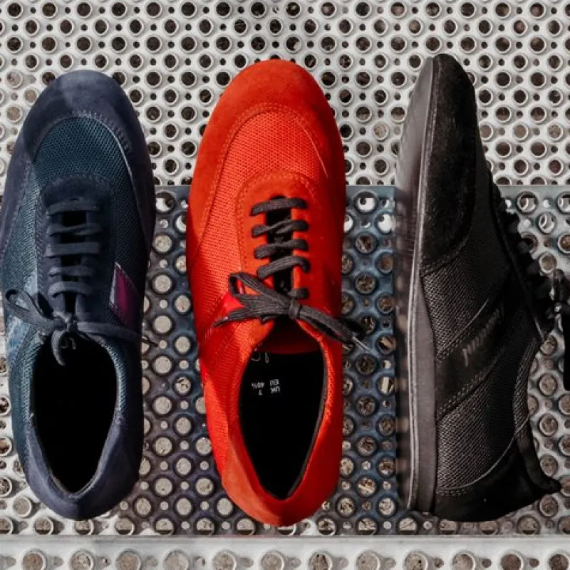 diamant_mrkebl_dansesneak_6.webp Dansebutikken Diamant mørkeblå dansesneaker vario spin sål til herrer> Tangosko Herrer | Salsasko Herrer