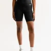 Dansebutikken Drop of Mindfulness Lola shorts i mat sort>Dame Pilates Bukser/leggings | Yogabukser