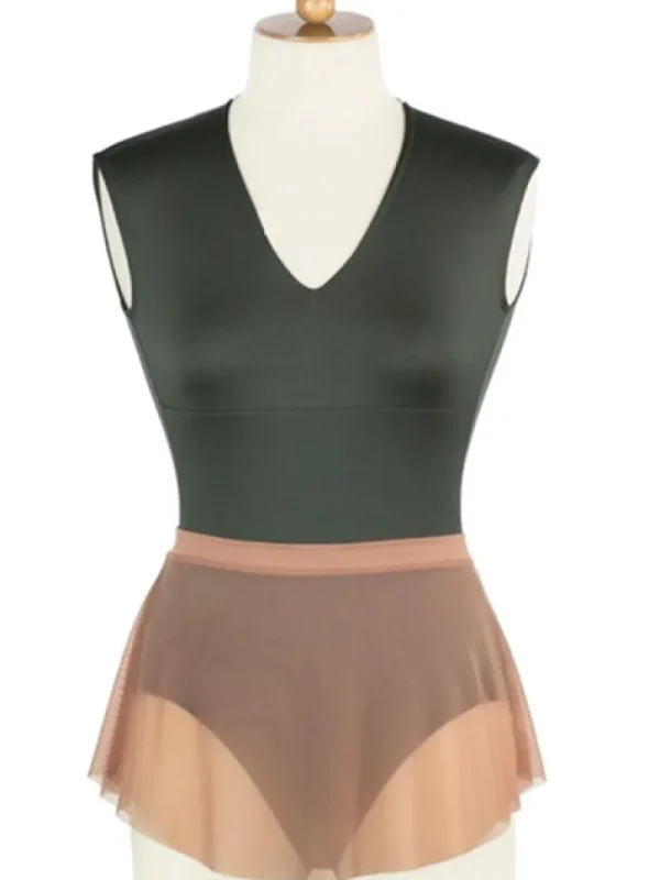 Dansebutikken Flot kort cafe au lait balletskørt fra balletrosa>Dame Ballet Underdele Damer