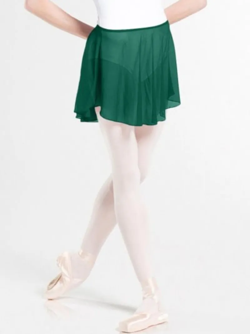 flot_mrkegrnt_pullon_skrt_0.webp Dansebutikken Flot mørkegrønt pull-on skørt fra WearMoi>Dame Ballet Underdele Damer