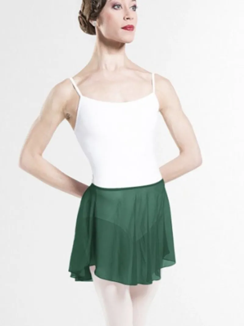 flot_mrkegrnt_pullon_skrt_1.webp Dansebutikken Flot mørkegrønt pull-on skørt fra WearMoi>Dame Ballet Underdele Damer