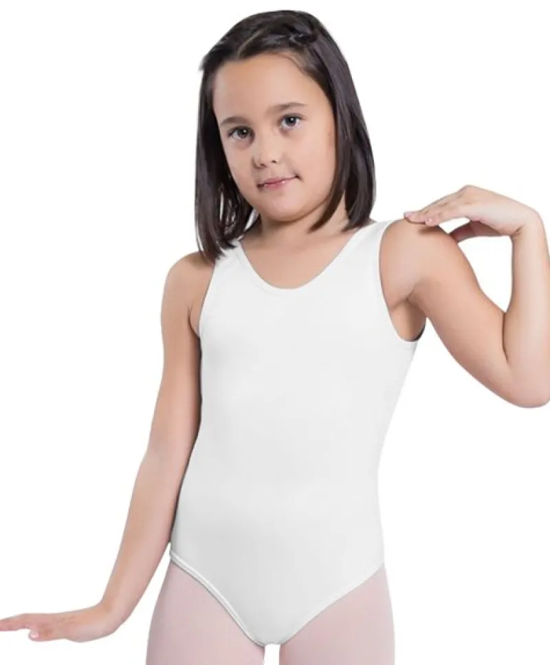 hvid_dragt_pige_urmer_bal_0.webp Dansebutikken Hvid dragt pige u.ærmer ballet/gymnastik>Børn Dragter Piger | Balletdragter Børn