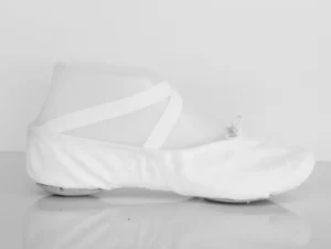 Dansebutikken Kanvas hvid softballetsko/springsko Wear Moi> Balletsko Bløde