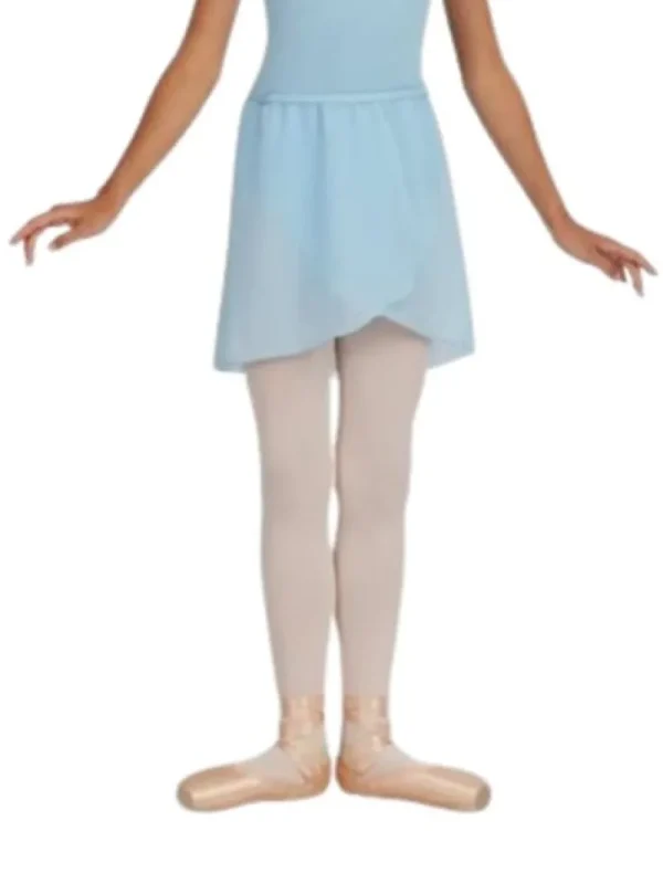 Dansebutikken Lyseblå chiffon skirt børn Capezio>Børn Underdele Piger | Gymnastikkjole Piger