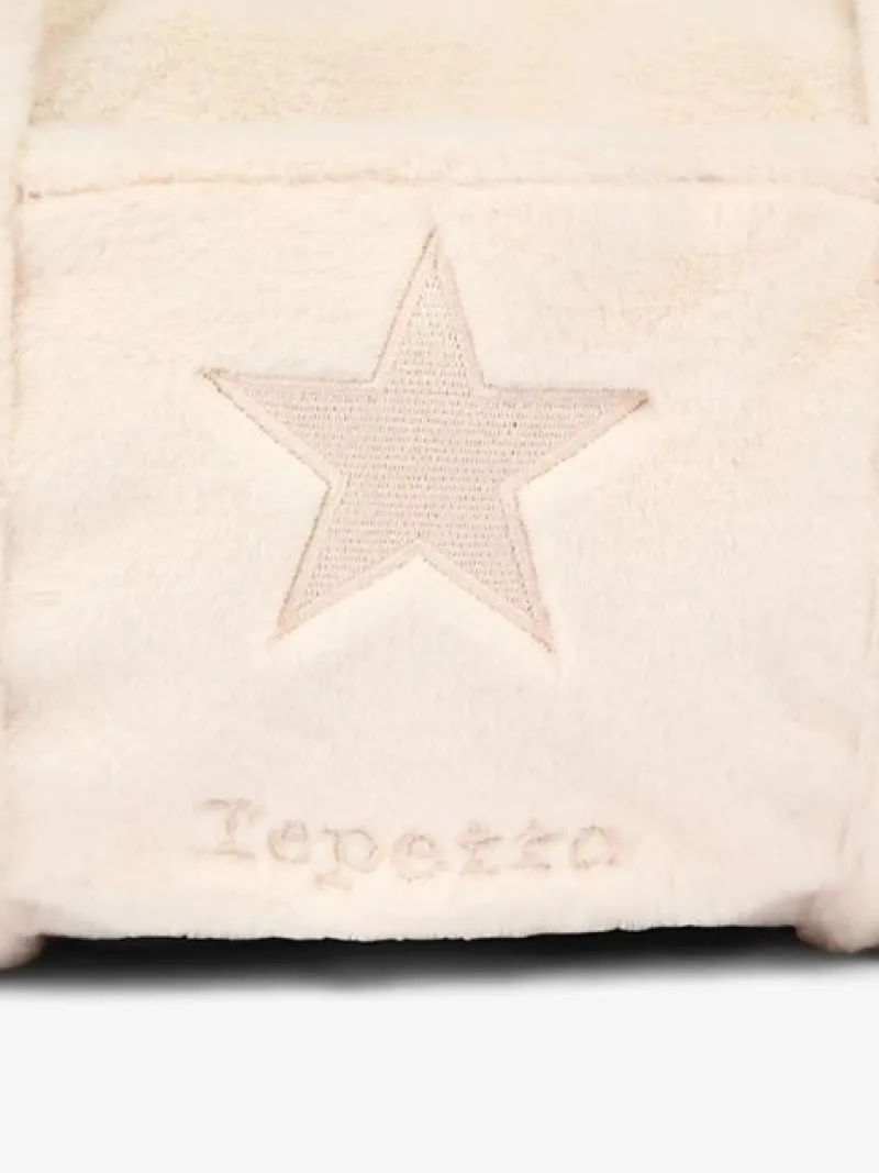 lyserd_plyspels_taske_fra_3.webp Dansebutikken Lyserød plyspels taske fra Repetto> Andet Til Ballet | Dansetasker