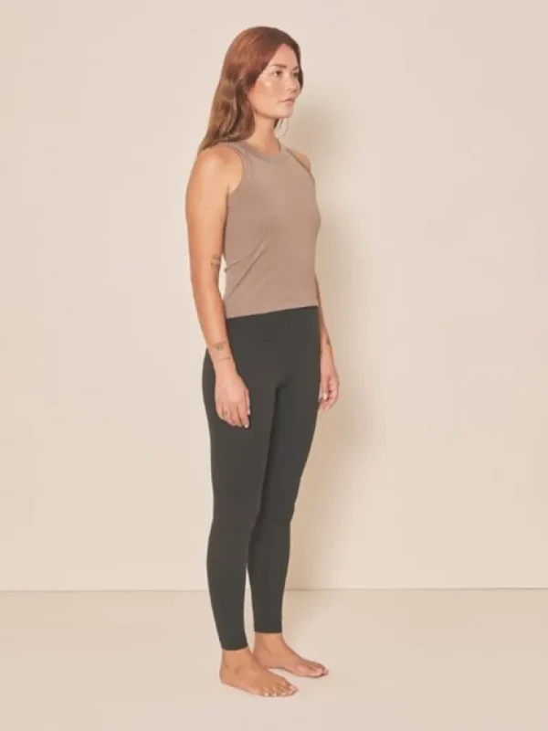 Dansebutikken Moonchild brun tank top>Dame Pilates Overdele | Yogatoppe