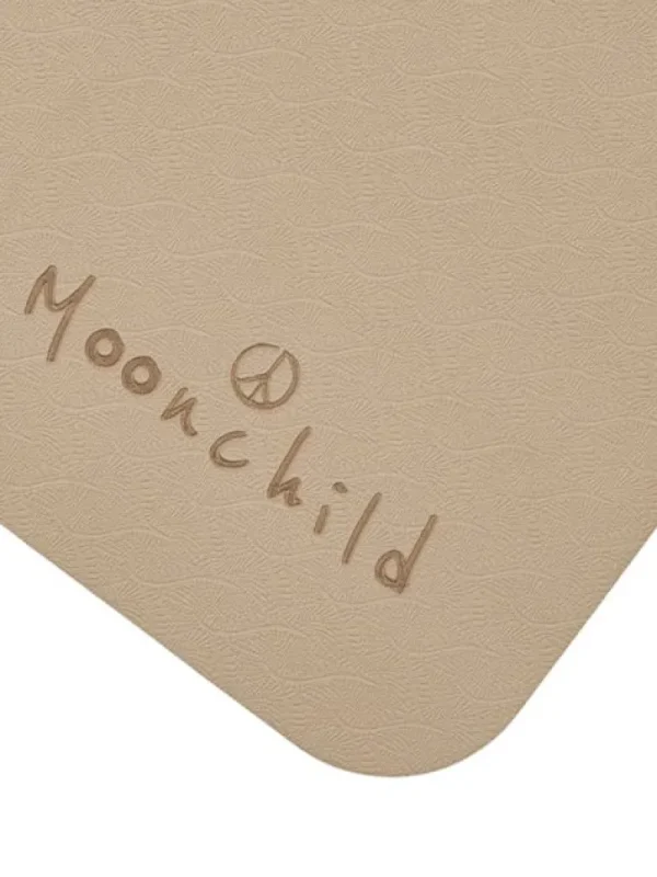 Dansebutikken Moonchild let TPE active yogamåtte for begyndere - beige> Måtter Til Yoga