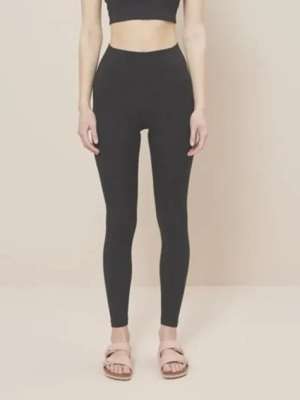 Dansebutikken Moonchild sort bløde leggings lunar luxe> Pilates Bukser/leggings | Yogabukser