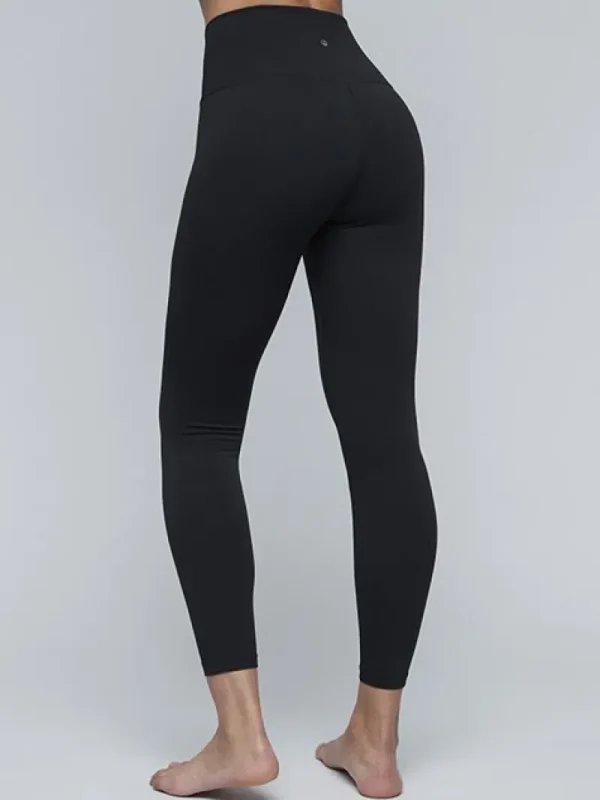 Dansebutikken Moonchild sort bløde leggings lunar luxe> Pilates Bukser/leggings | Yogabukser