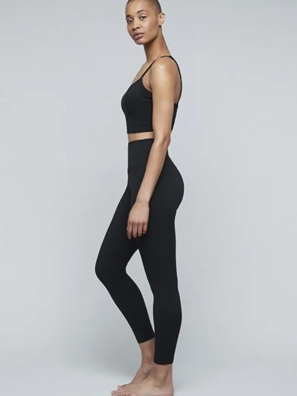 Dansebutikken Moonchild sort bløde leggings lunar luxe> Pilates Bukser/leggings | Yogabukser