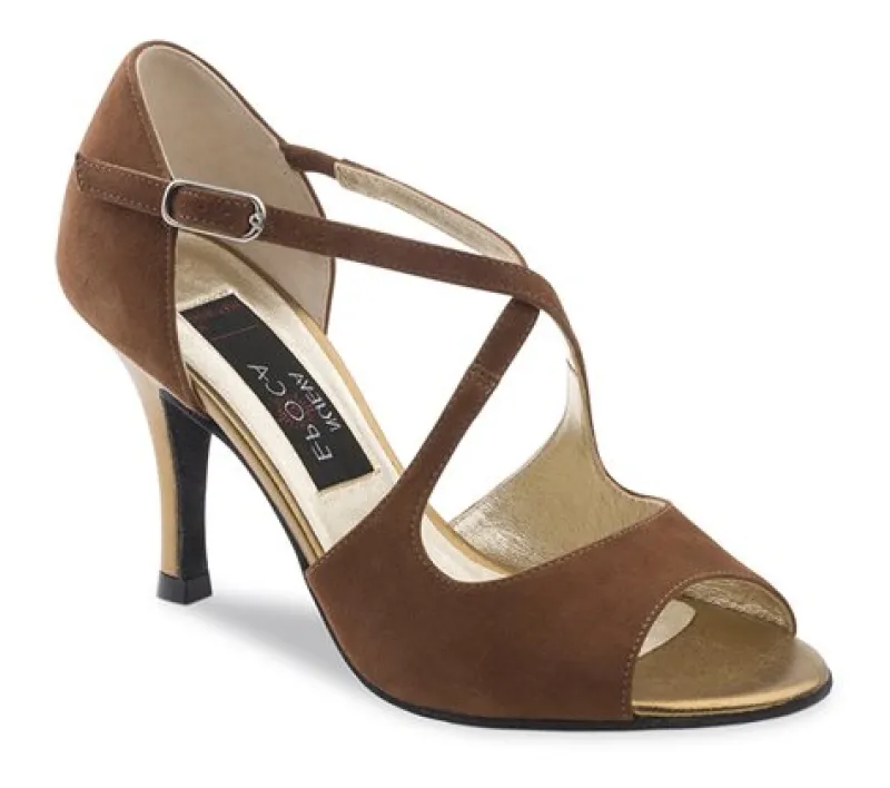 nueva_epoca_tessa_smuk_br_0.webp Dansebutikken Nueva Epoca Tessa smuk brun dansesko>Dame Salsasko Damer | Tangosko Damer