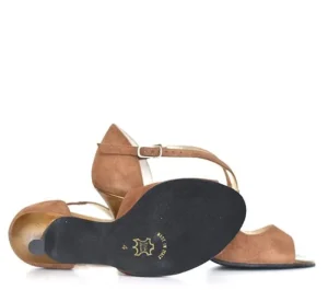 Dansebutikken Nueva Epoca Tessa smuk brun dansesko>Dame Salsasko Damer | Tangosko Damer