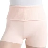 Dansebutikken Rosa strik balletshorts til teen og damer Capezio>Dame Ballet Underdele Damer