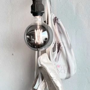 Dansebutikken Sko pose til balletsko med print og beige net> Andet Til Ballet | Balletsko Tilbehør