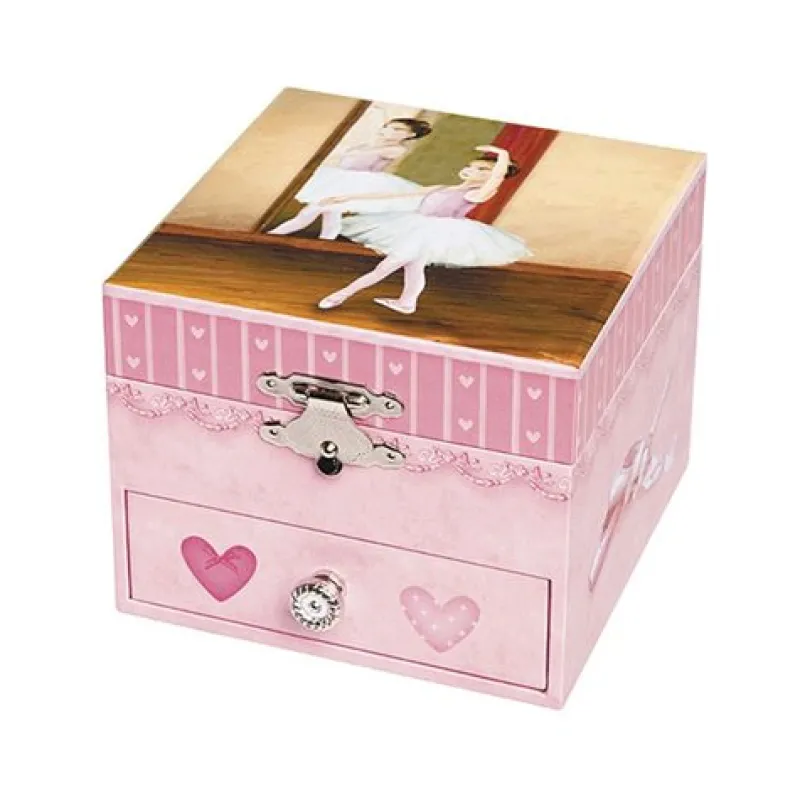 smykkeskrin_med_ballerina_0.webp Dansebutikken Smykkeskrin med ballerina i tutu og musik>Børn Balletting Børn