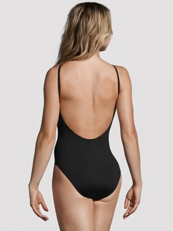 Dansebutikken Sort dragt Bloch med flot høj hals>Dame Balletdragter Damer