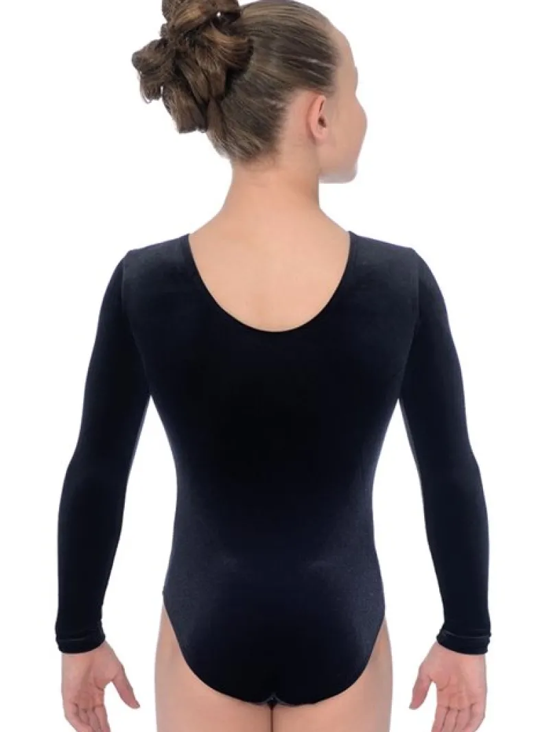 sort_velour_gymnastikdrag_1.webp Dansebutikken Sort velour gymnastikdragt piger The zone> Dragter Piger