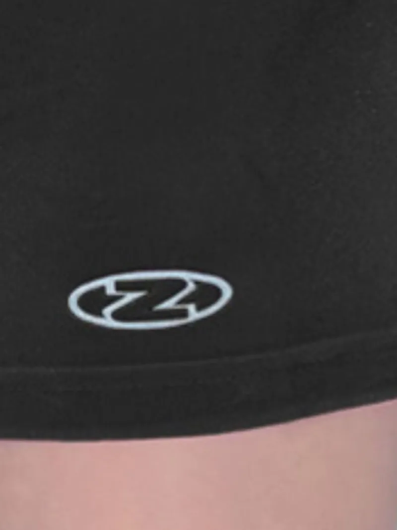 sorte_basic_velour_shorts_2.webp Dansebutikken Sorte basic velour shorts til piger gym The zone> Underdele Piger