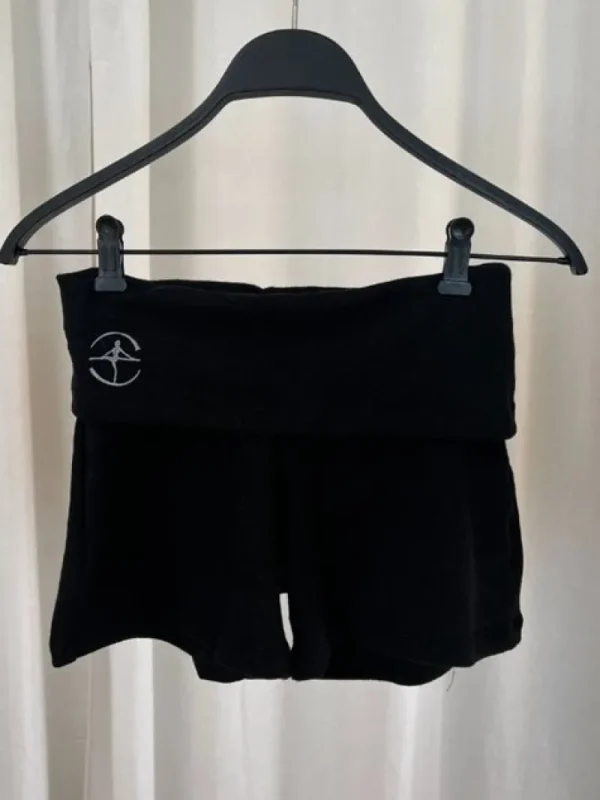 Dansebutikken Sorte strik shorts til teen og damer Wear Moi>Dame Ballet Strik Damer | Ballet Underdele Damer