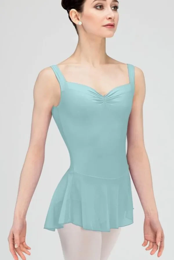 Dansebutikken Wear Moi elegant lys turkis balletkjole>Dame Balletdragter Damer